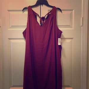 Silky loose fitting dress